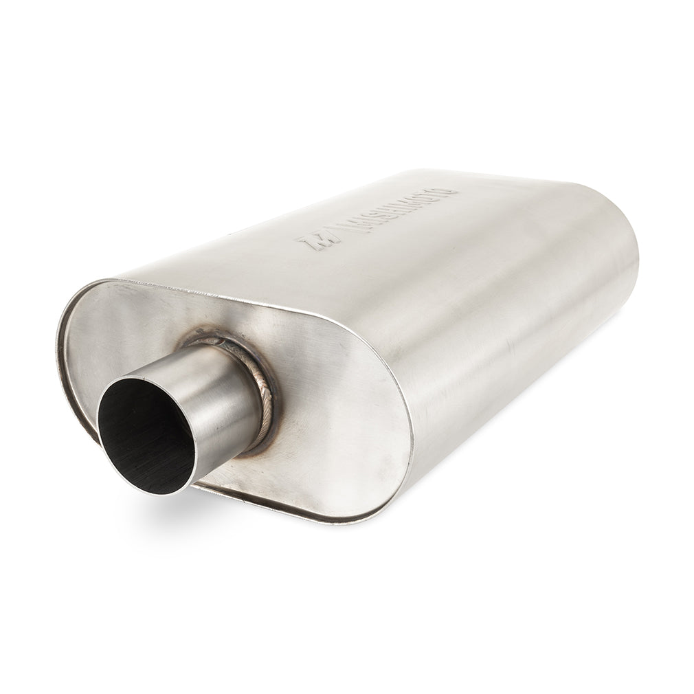 Mishimoto MMEXH-MF-25CCBR Mishimoto Universal Stainless-Steel Exhaust Muffler 2.5-Inch  MMEXH-MF-25CCBR