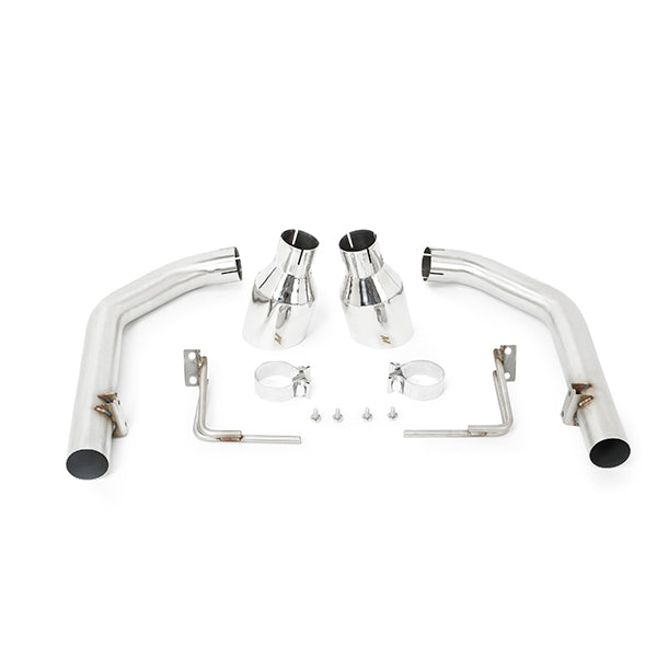 Mishimoto MMEXH-MUS8-15ARP Ford Mustang GT Race Axleback Exhaust 2015-2017  MMEXH-MUS8-15ARP