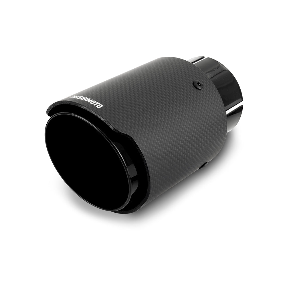 Mishimoto MMEXH-TIP-CF25BK Mishimoto Carbon Fiber Exhaust Tip 2.5?  MMEXH-TIP-CF25BK
