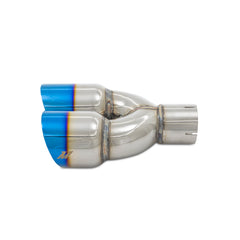 Mishimoto MMEXH-TIP-FSTBT Mishimoto Dual Offset Exhaust Tips 2.5" Inlet 3" Outlet  MMEXH-TIP-FSTBT