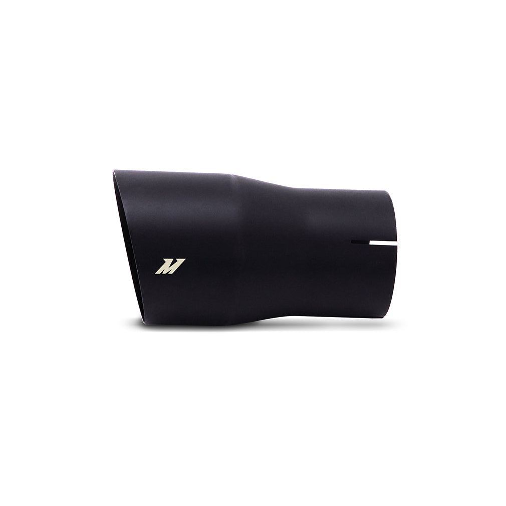 Mishimoto MMEXH-TIP-SWBK Mishimoto Single Wall Exhaust Tip 4" inlet 5" Outlet  MMEXH-TIP-SWBK