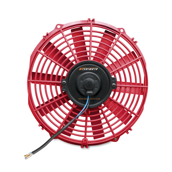 Mishimoto MMFAN-12RD Mishimoto Slim Electric Fan 12in Red  MMFAN-12RD