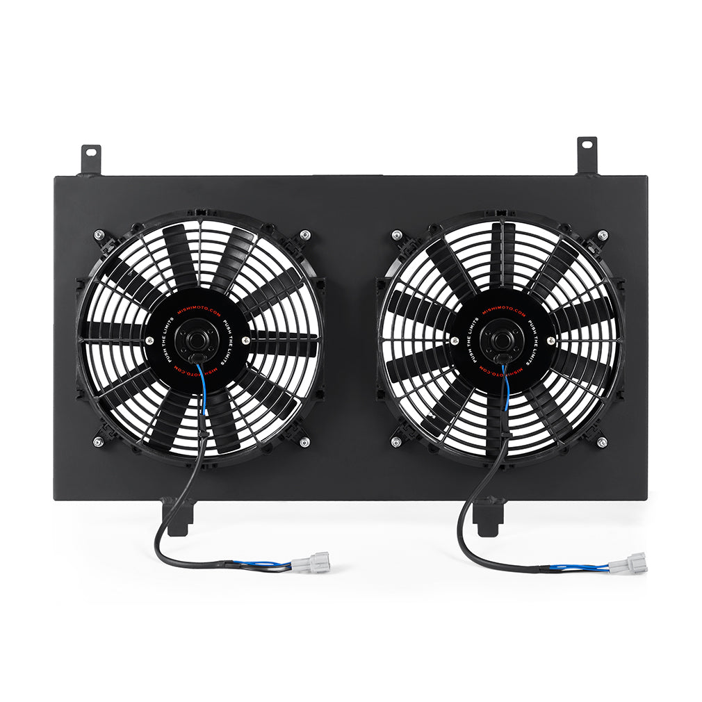 Mishimoto MMFS-350Z-03BK Nissan 350Z Performance Aluminum Fan Shroud Kit 2003-2006 Black  MMFS-350Z-03BK