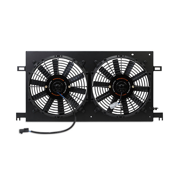 Mishimoto MMFS-BRZ-13PBK Subaru BRZ/Scion FRS/Toyota 86 Plug-N-Play Black Aluminum Fan Shroud Kit 2013+  MMFS-BRZ-13PBK