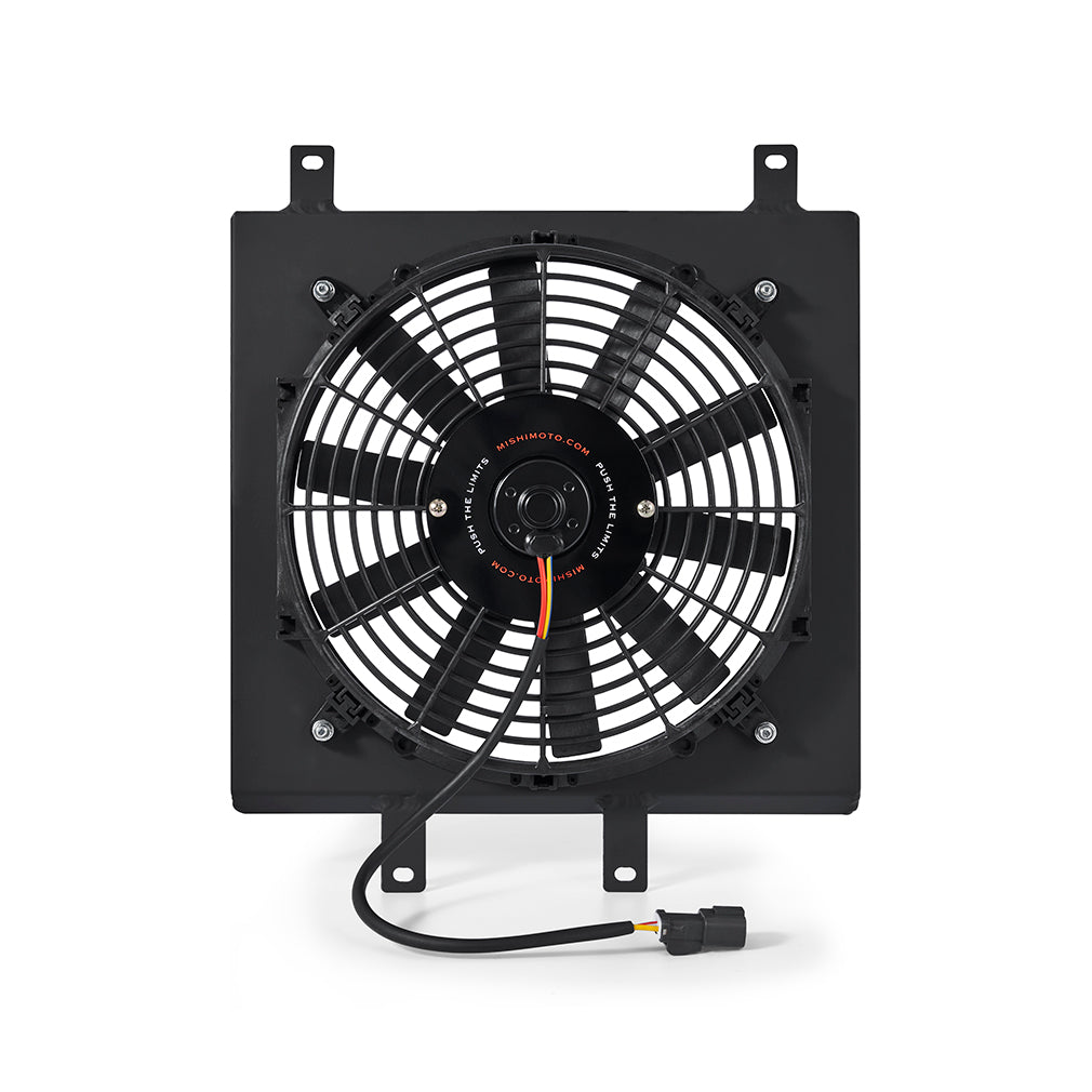 Mishimoto MMFS-CIV-92BK Performance Aluminum Fan Shroud Kit fits Honda Civic 1992-2000 Black  MMFS-CIV-92BK