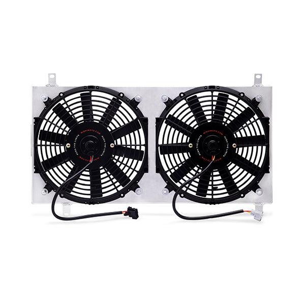 Mishimoto MMFS-MIA-90 Performance Aluminum Fan Shroud Kit fits Mazda Miata 1990-1997 Polished  MMFS-MIA-90