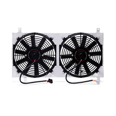 Mishimoto MMFS-MIA-90 Performance Aluminum Fan Shroud Kit fits Mazda Miata 1990-1997 Polished  MMFS-MIA-90