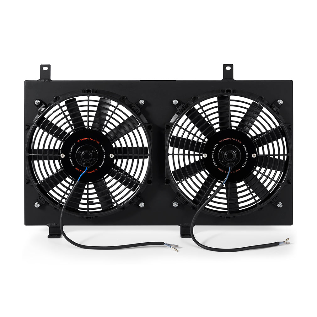 Mishimoto MMFS-RX8-04BK Performance Aluminum Fan Shroud Kit fits Mazda RX-8 2004-2008 Black  MMFS-RX8-04BK