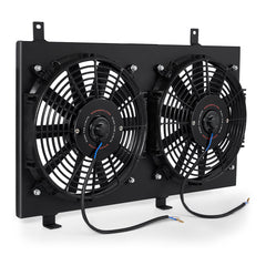 Mishimoto MMFS-RX8-04BK Performance Aluminum Fan Shroud Kit fits Mazda RX-8 2004-2008 Black  MMFS-RX8-04BK