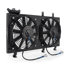 Mishimoto MMFS-WRX-01PBK Subaru Impreza WRX and STI Performance Aluminum Fan Shroud Kit 2001-2007 Black  MMFS-WRX-01PBK