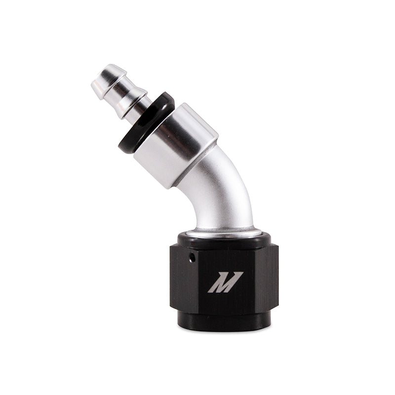 Mishimoto MMFT-10AN-45 Push-On Swivel End Hose Fitting 45 Degrees -10AN  MMFT-10AN-45