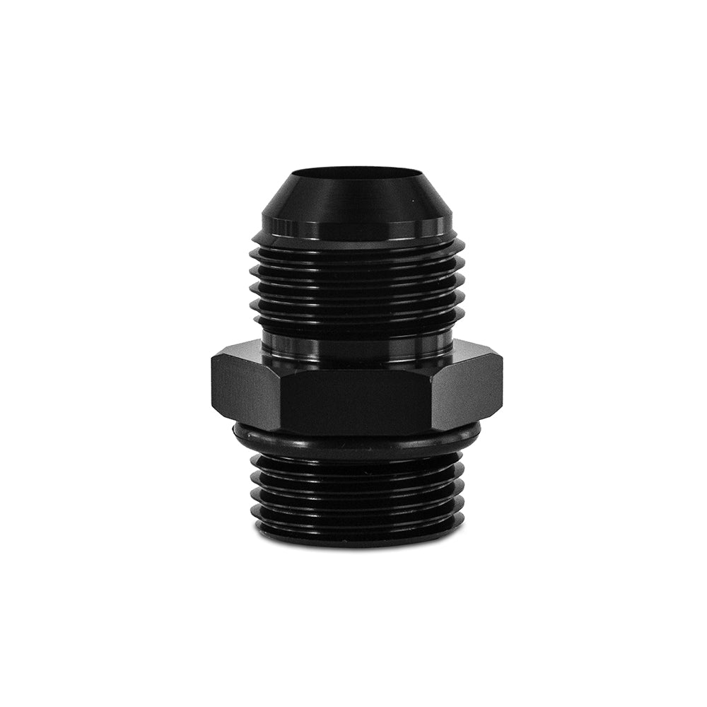 Mishimoto MMFT-16ORB-16BK Mishimoto -16ORB to -16AN Aluminum Fitting  MMFT-16ORB-16BK
