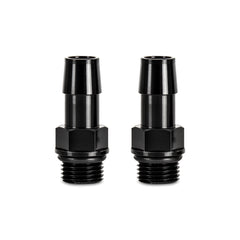 Mishimoto MMFT-M16-12BK Mishimoto M16x1.5 to 1/2" Hose Barb Aluminum Fittings Pack of 2  MMFT-M16-12BK