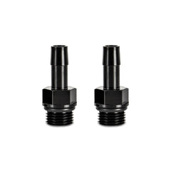 Mishimoto MMFT-M16-38BK Mishimoto M16x1.5 to 3/8" Hose Barb Aluminum Fittings Pack of 2  MMFT-M16-38BK