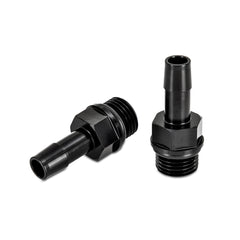 Mishimoto MMFT-M16-38BK Mishimoto M16x1.5 to 3/8" Hose Barb Aluminum Fittings Pack of 2  MMFT-M16-38BK