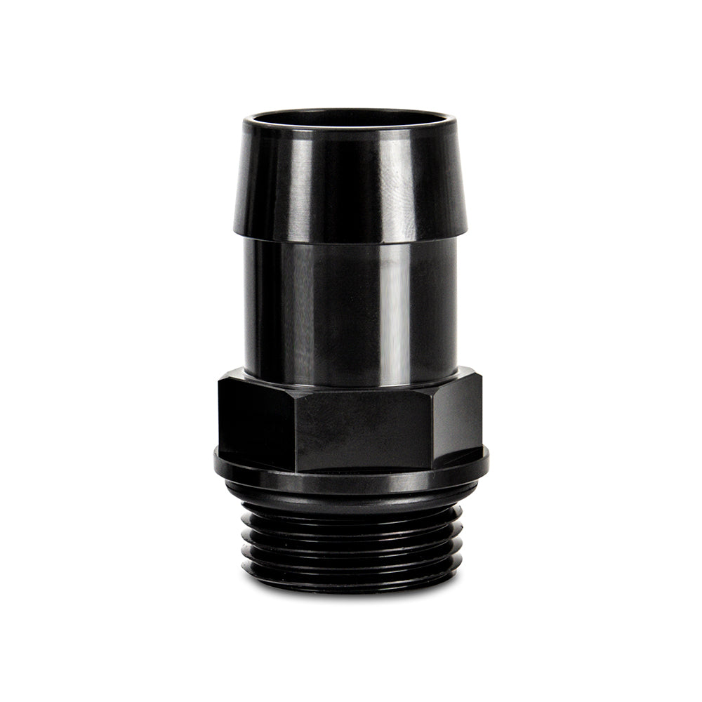 Mishimoto MMFT-M27-1BK Mishimoto M27x2.0 to 1" Hose Barb Aluminum Fitting  MMFT-M27-1BK