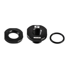 Mishimoto MMFT-NZL-18BK Aluminum 1/8-in-NPT Add-On Bung for Hoses & Couplers Black  MMFT-NZL-18BK