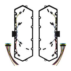 Mishimoto MMGH-F2D-98 Glow Plug Harness - Valve Cover Gasket Set fits Ford Powerstroke 7.3L 1999-2003  MMGH-F2D-98