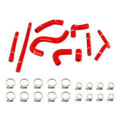 Mishimoto MMHOSE-4RUN34-96HHRRD Silicone Heater Hose Kit fits Toyota 4Runner 3.4L 1996-2002 W/ Rear Heater Red  MMHOSE-4RUN34-96HHRRD