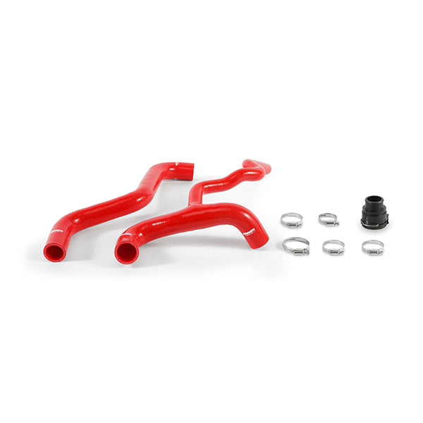 Mishimoto MMHOSE-500T-12RD Silicone Radiator Hose Kit fits Fiat 500 Abarth/Turbo 2012+ Red  MMHOSE-500T-12RD