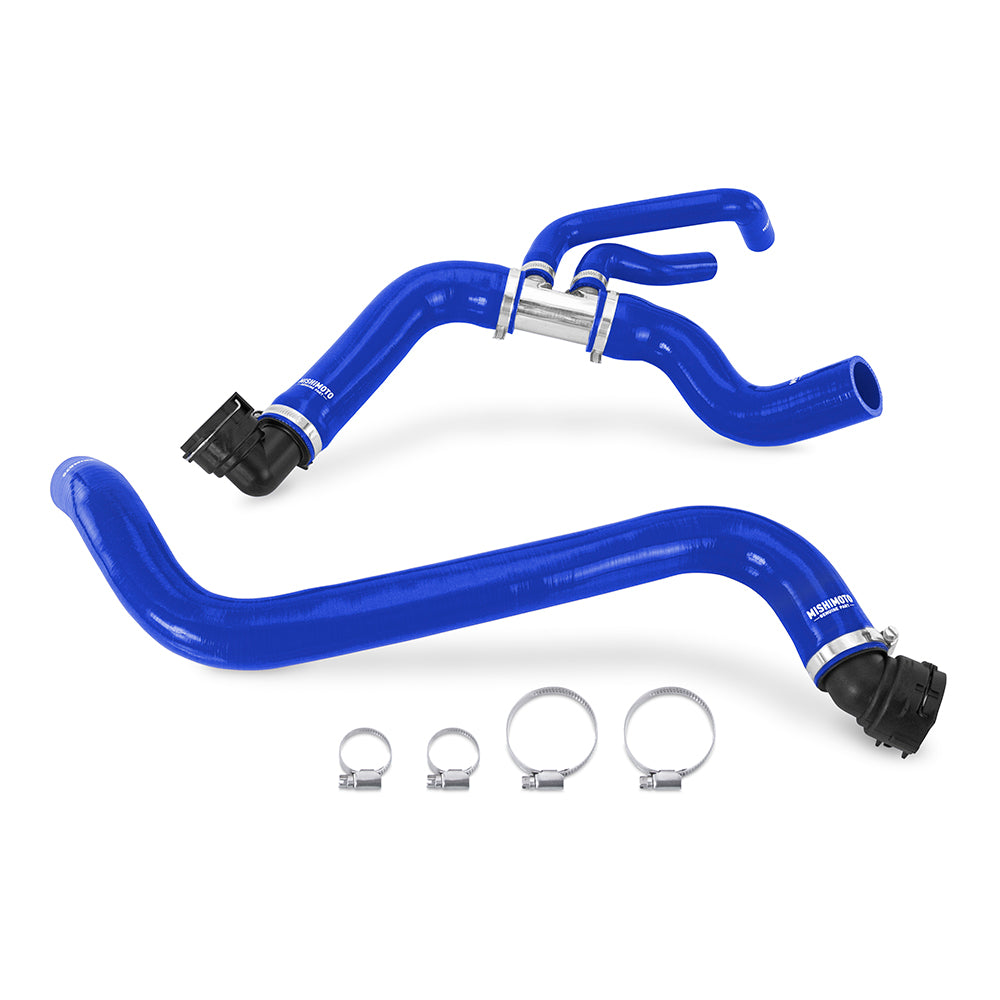 Mishimoto MMHOSE-F50-15BL Silicone Radiator Hose Kit Fits 2011-2014 Ford F-150 5.0L V8 Blue  MMHOSE-F50-15BL