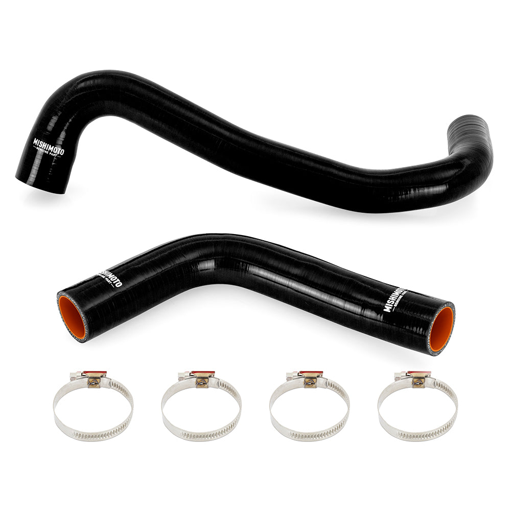 Mishimoto MMHOSE-LCR-99BK Silicone Radiator Hose Kit fits Toyota Land Cruiser 4.7L 1998-2007 Black  MMHOSE-LCR-99BK