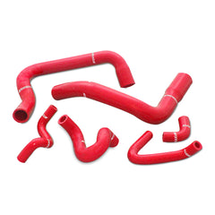Mishimoto MMHOSE-MUS-86RD Ford Mustang GT/Cobra Silicone Radiator Hose Kit1986-1993 Red  MMHOSE-MUS-86RD