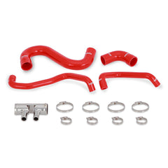 Mishimoto MMHOSE-MUS8-15LRD Ford Mustang GT Silicone Lower Radiator Hose 2015-2017 Red  MMHOSE-MUS8-15LRD