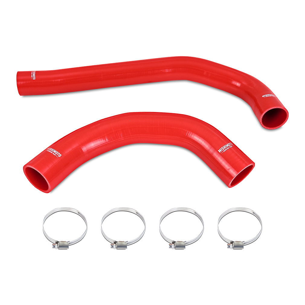 Mishimoto MMHOSE-RAM-19RD Silicone Coolant Hose Kit Fits RAM Cummins 6.7L 2019+ Red  MMHOSE-RAM-19RD