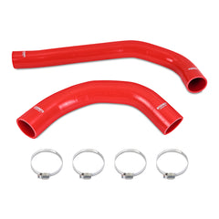 Mishimoto MMHOSE-RAM-19RD Silicone Coolant Hose Kit Fits RAM Cummins 6.7L 2019+ Red  MMHOSE-RAM-19RD