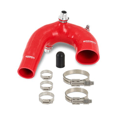 Mishimoto MMHOSE-RZR-16AIRD Silicone Intake J-Tube Fits Polaris RZR XP Turbo 2016+ Red  MMHOSE-RZR-16AIRD