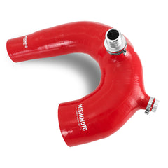 Mishimoto MMHOSE-RZR-16AIRD Silicone Intake J-Tube Fits Polaris RZR XP Turbo 2016+ Red  MMHOSE-RZR-16AIRD