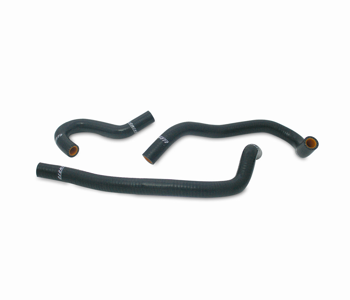 Mishimoto MMHOSE-SUP-86HHBK Silicone Heater Hose Set fits Toyota Supra 1986-1992 Black  MMHOSE-SUP-86HHBK