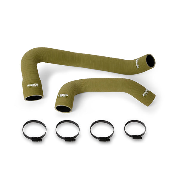 Mishimoto MMHOSE-WR6-97OD Jeep Wrangler 6 Cyl Silicone Olive Drab Hose Kit 1997-2006  MMHOSE-WR6-97OD