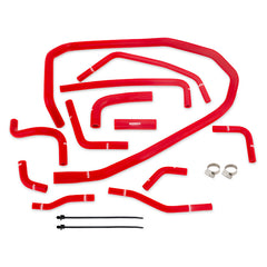 Mishimoto MMHOSE-WRX-15ANCRD Subaru WRX Silicone Ancillary Hose Kit Red 2015-2021  MMHOSE-WRX-15ANCRD