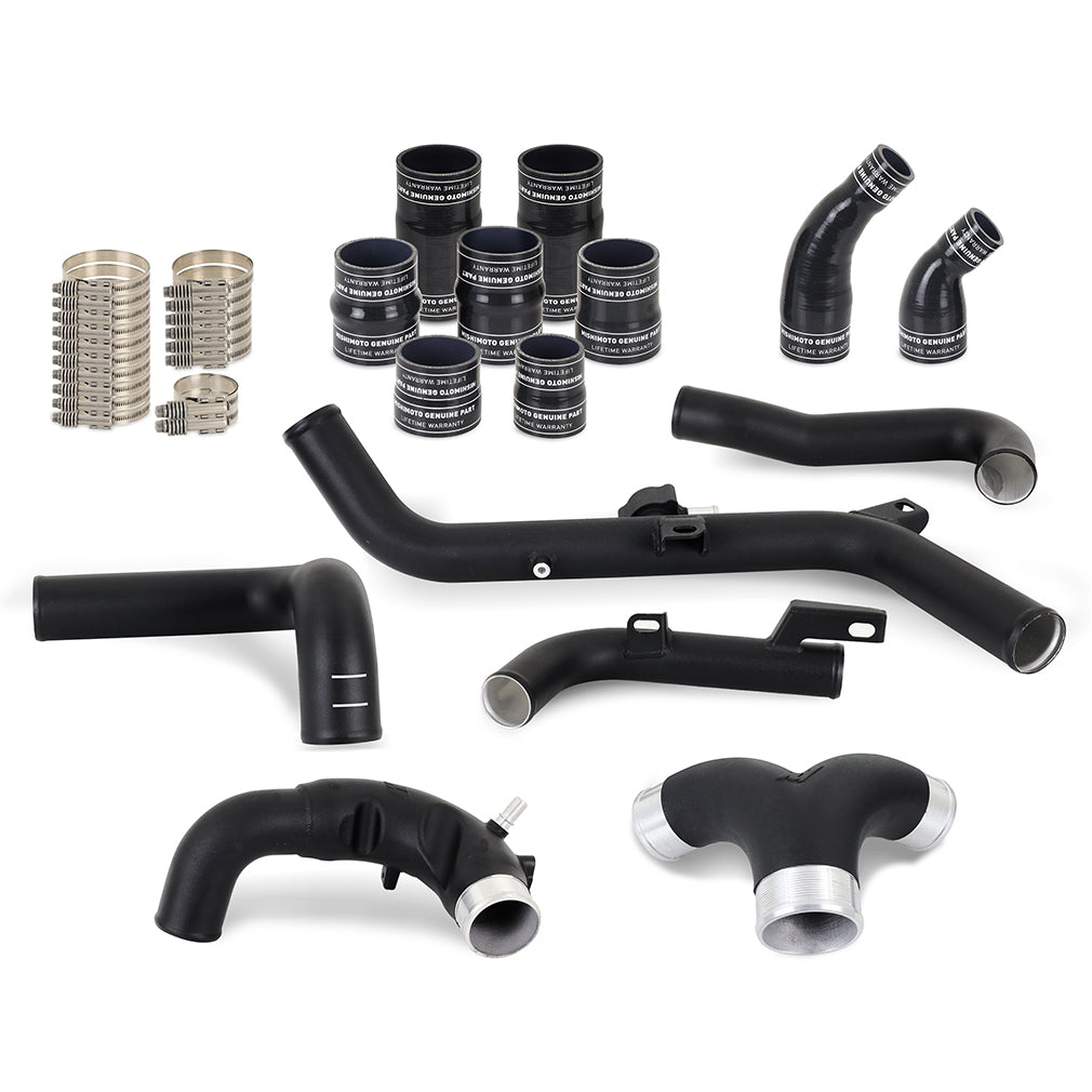 Mishimoto MMICP-BR27-21UHBK High-Mount Intercooler Pipe Upgrade Kit Fits Ford Bronco 2.7L 2021+  MMICP-BR27-21UHBK