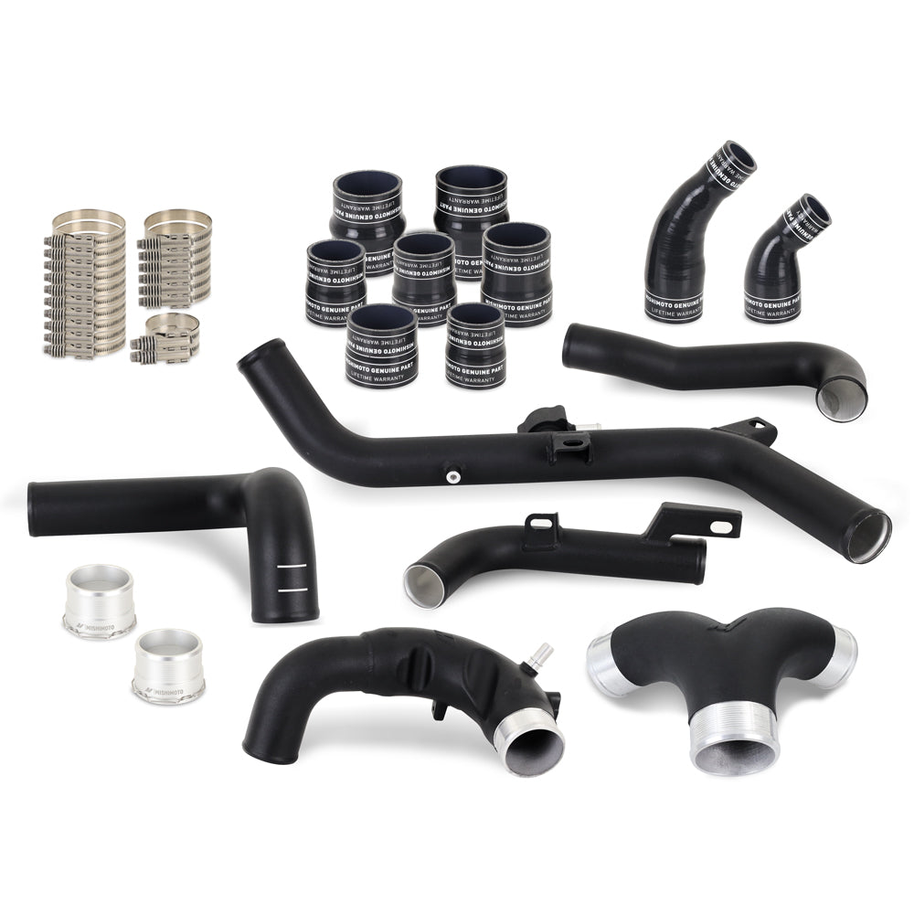 Mishimoto MMICP-BR27-21MWBK Performance Intercooler Pipe Kit Fits Ford Bronco 2.7L EcoBoost 2021+  MMICP-BR27-21MWBK