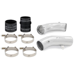 Mishimoto MMICP-DMAX-17CP Cold-Side Intercooler Pipe and Boot Kit fits 6.6L Duramax L5P '17-'19 Polished  MMICP-DMAX-17CP