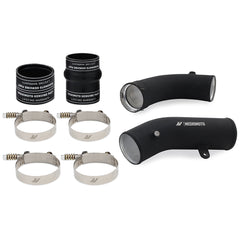 Mishimoto MMICP-DMAX-17CWBK Cold-Side Intercooler Pipe and Boot Kit fits 6.6L Duramax (L5P) '17-'19 Black  MMICP-DMAX-17CWBK