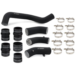Mishimoto MMICP-DMAX-17KWBK Intercooler Pipe and Boot Kit fits Duramax (L5P) '17-'19 Black  MMICP-DMAX-17KWBK