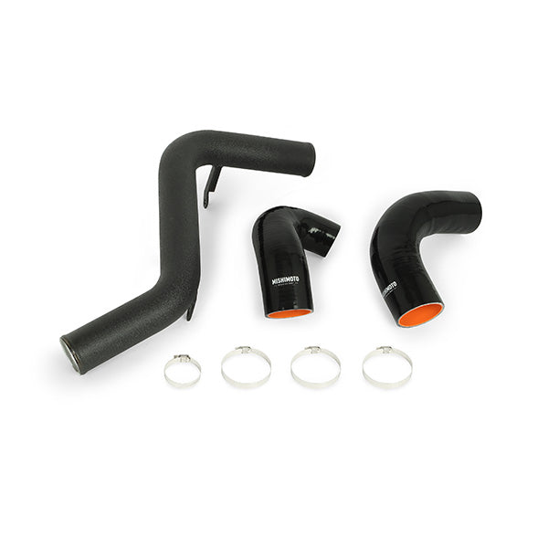 Mishimoto MMICP-FOST-13HWBK Ford Focus ST Hot-Side Intercooler Pipe 2013-2018 Wrinkle Black  MMICP-FOST-13HWBK