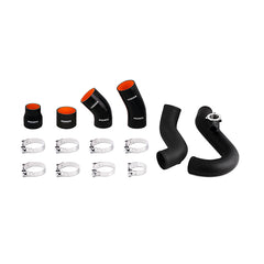 Mishimoto MMICP-MUS4-15WBK Ford Mustang EcoBoost Intercooler Pipe Kit 2015-2023 Wrinkle Black  MMICP-MUS4-15WBK