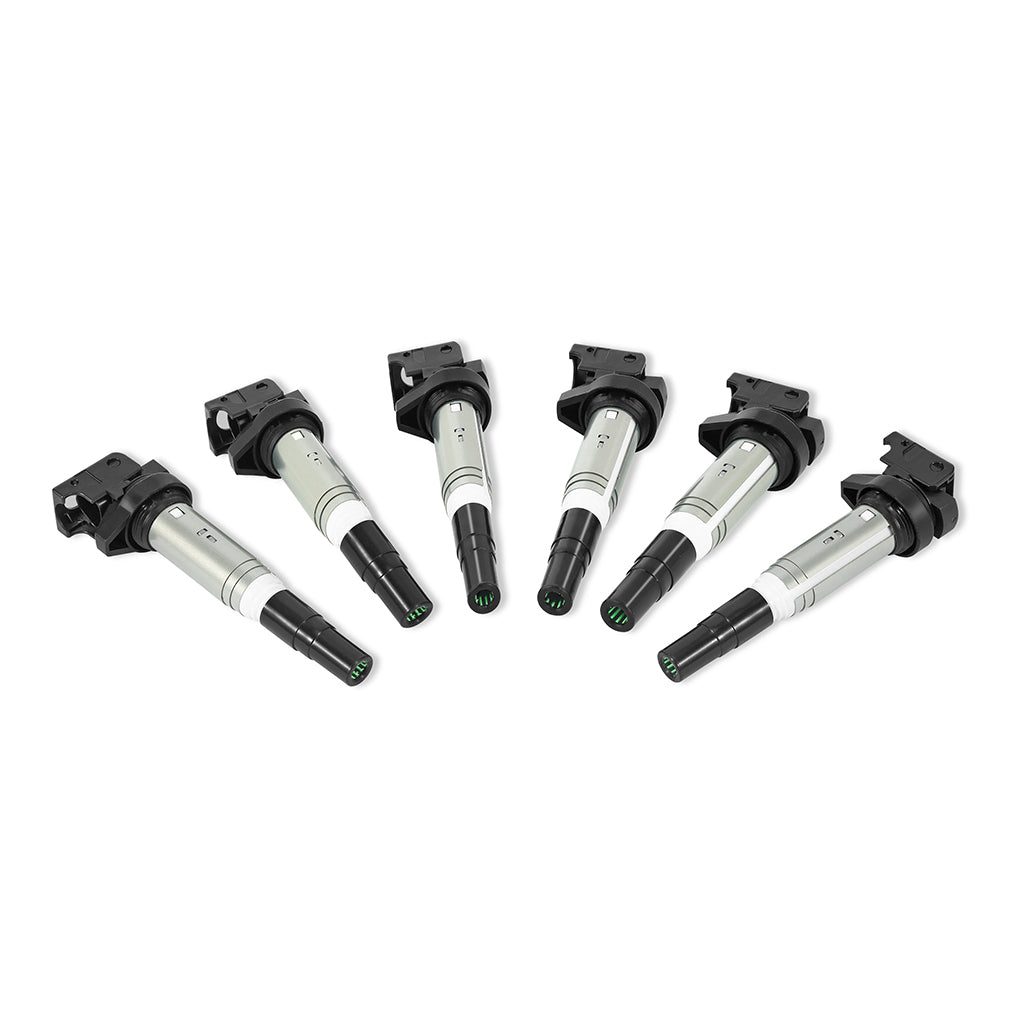 Mishimoto MMIG-BMW-0206 Ignition Coil fits BMW M54 N20 N52 N54 N55 N62 S54 S62 2002+ Set of 6  MMIG-BMW-0206