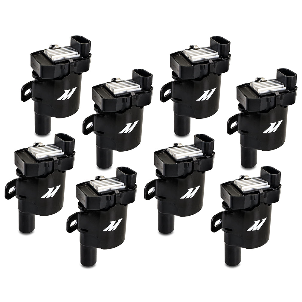 Mishimoto MMIG-LSHS-9908 Ignition Coil Fits GM L-Series Truck Engines (Heatsink Style) 1999-2007 8-Pack  MMIG-LSHS-9908