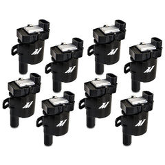 Mishimoto MMIG-LSHS-9908 Ignition Coil Fits GM L-Series Truck Engines (Heatsink Style) 1999-2007 8-Pack  MMIG-LSHS-9908