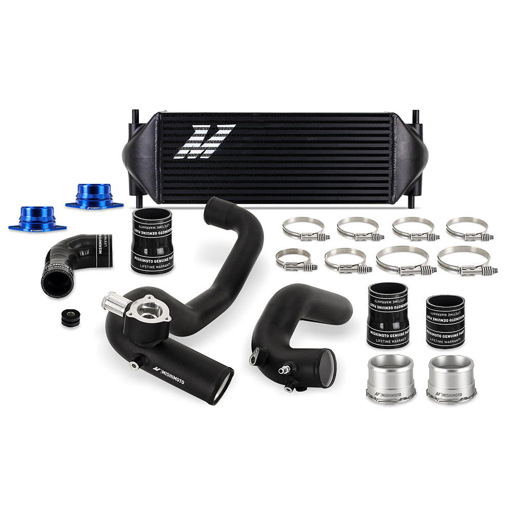 Mishimoto MMINT-BR23-21KBBK Performance Intercooler Kit Ford Bronco 2.3L 2021+ Black IC Black IC Pipes  MMINT-BR23-21KBBK