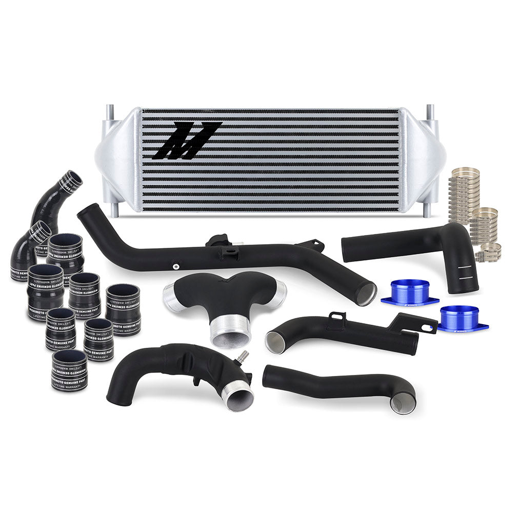 Mishimoto MMINT-BR27-21KBSL Intercooler Kit fits 2021+ Ford Bronco 2.7L Silver Intercooler  MMINT-BR27-21KBSL