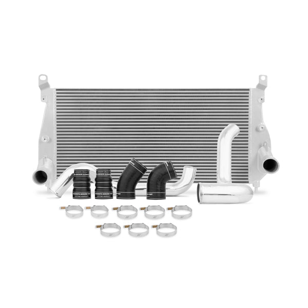 Mishimoto MMINT-DMAX-02KSL Chevrolet/GMC 6.6L Duramax Intercooler Kit Silver  MMINT-DMAX-02KSL