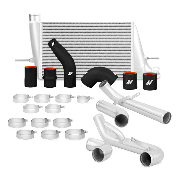 Mishimoto MMINT-EVO-10KSL Mitsubishi Lancer Evolution X Performance Intercooler Kit Silver 2008-2015  MMINT-EVO-10KSL