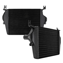 Mishimoto MMINT-F2D-03TBK Cast End Tank Replacement Intercooler Fits Ford 6.0L Powerstroke 2003-2007  MMINT-F2D-03TBK